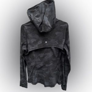 Lululemon Black Camo Zip Up